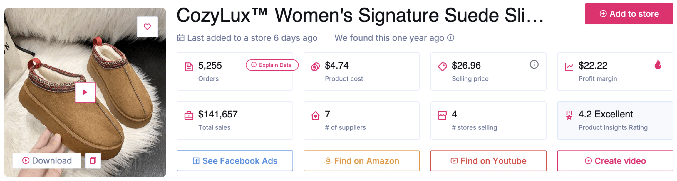 CozyLux Women Slides